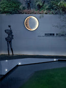 GobekUsa Crescent Wall Lamp for Indoor Outdoor Terrace Garden Landscape Lighting