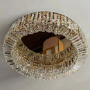 GobekUsa Crystal LED Ceiling Lamp for Chic Living, Bedroom, and Dining Room