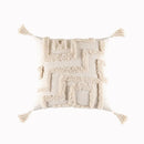 GobekUsa Boho Geometric Tufted Tassel Cushion Cover 30x50/45x45cm