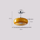 GobekUsa LED Ceiling Lamp Japanese Style Glass Modern Living Room Lighting