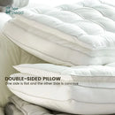 GobekUsa Double Layer Fiber Pillow: Soft & Fluffy Hotel Adult Neck Pillow for All Sleepers