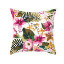 GobekUsa Autumn Maple Leaves Pillow Cases Short Plush Cushion Cover Sofa Pillowslip