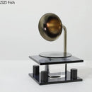 GobekUsa Crystal Music Equipment Model Ornament Decor - Modern Desk Artwork