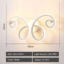 GobekUsa LED Wall Sconce Light Acrylic Lamp for Bedroom Corridor Chandelier Style