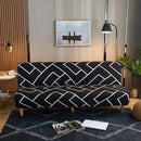 GobekUsa Bohemian Mandala Futon Sofa Cover - No Armrest Couch Slipcover