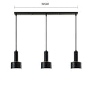 GobekUsa Gold E27 LED Pendant Light Nordic Chandelier for Indoor Living Room & Bedroom