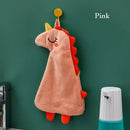 GobekUsa Double-layer Coral Velvet Hand Towel: Absorbent, Quick Dry, Skin-friendly Kitchen Bathroom Towels