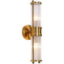 GobekUsa Crystal LED Gold Wall Sconce Modern Bedroom Decor Sconce Fixture