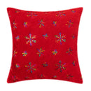 GobekUsa Bronzed Feather Style Plush Pillowcase - Festive Home Decor