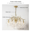 GobekUsa Elegant Black Crystal Chandelier for Living Dining Bedroom Kitchen