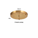 GobekUsa Clear Glass Copper Pendant Lights Adjustable Modern Wire Nordic Vanity Light