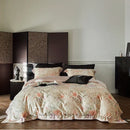 GobekUsa Luxe 100s Egyptian Cotton Bedding Set: Sheet, Blanket, Cover, Pillowcase