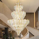 GobekUsa Crystal Chandelier | Modern Luxury Duplex Building Chandelier for Villa and Hotel