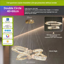 GobekUsa Light Luxury Crystal Chandelier for Elegant Living & Dining Atmosphere
