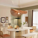 GobekUsa Hemp Pendant Lights: Wabi Sabi LED Indoor Lighting Fixtures