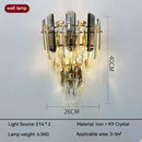 GobekUsa Gold Crystal Chandelier: Luxury Lighting for Dining Living Bedroom Kitchen Island