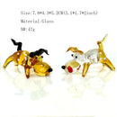 GobekUsa Crystal Cartoon Puppy Figurine Table Decor - Girl's Favorite Xmas Gift