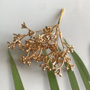 GobekUsa Green Plant & Berry Stamen Bundle for DIY Christmas & Wedding Decor