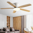 GobekUsa 72" Low Floor Fan Light Chandelier 2023 Living Room Ceiling Fan Strong Winds
