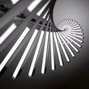 GobekUsa LED Fishbone Pendant Chandelier for Modern Nordic Decor