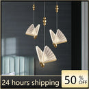 GobekUsa Butterfly LED Pendant Light for Bedroom and Living Room Decor