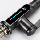 GobekUsa Digital Display Waterfall Basin Faucet with 3 Modes - Hot Cold Mixer Tap
