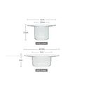 GobekUsa Cute Straw Hat Glass Bowl for Desserts and Fruits