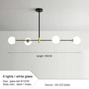 GobekUsa Glass Ball Pendant Chandelier for Modern Home Decor and Lighting