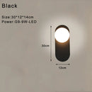 GobekUsa Frosted Glass Ball LED Wall Lamp for Bedroom and Corridor