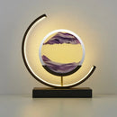 GobekUsa LED Hourglass Quicksand Desk Lamp, Unzip Decor, Night Light, Holiday Gift