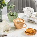 GobekUsa Creative Ceramic Espresso Coffee Cup Set for Couples