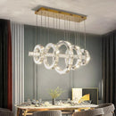 GobekUsa LED Chandeliers for Living Room Dining Room Modern Hanging Light Fixtures