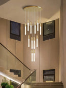 GobekUsa LED Chandelier: Modern Staircase & Kitchen Pendant Light for Home Decoration