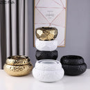 GobekUsa Ceramic Vase Modern Decor Ornaments Pot Plants Flower Arrangement Ornamental Decor vase