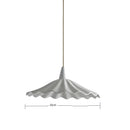 GobekUsa Copper Ceramic LED Pendant Lamp with Wood Handle for Home Decor