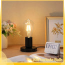 GobekUsa Black Metal Lamp Base with Switch & Plug for E26 E27 Bulbs