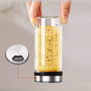 GobekUsa Glass Seasoning Jar Set - Kitchen Accessory with Rotating Lid - 200ML/500ML