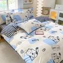 GobekUsa Cute Printed Cotton Duvet Cover for Double Queen Bed - Cozy & Non-Fading