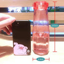 GobekUsa Diamond Water Bottle: 500ml Sport Travel Drink Cup, Leakproof & Portable