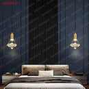 GobekUsa Crystal Diamond LED Wall Sconce for Luxury Home Decor Lighting