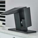 GobekUsa LED Waterfall Basin Faucet Hot Cold Mixer Tap for Bathroom Deck Installation