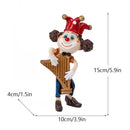 GobekUsa Clown Resin Art Statue Figure for Interior Decor and Home Spirit