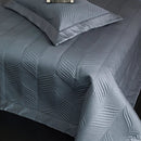 GobekUsa Luxe Egyptian Cotton Jacquard Bedding Set: Duvet, Bedspread, Sheet, Pillowcases