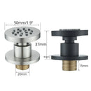 GobekUsa Brass Body Round Shower SPA Jets for Luxurious Bathroom Massage Experience