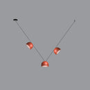 GobekUsa LED Belt Chandelier Pendant Light for Dimmable Indoor Lighting in Living Room