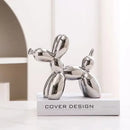 GobekUsa Balloon Dog Ceramic Sculpture Ornament for Home Office Decor & Gifts