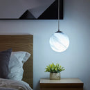 GobekUsa Children's Planet Earth Pendant Lamp: Acrylic Space Star Theme LED Hanging Light