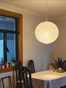 GobekUsa Akari Rice Paper Pendant Lights - Handwoven LED Hanging Lamp for Home Décor