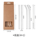 GobekUsa Glass Straws: Reusable Eco-Friendly Drinking Straws with Brushes