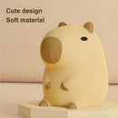 GobekUsa Capybara Night Light: USB Rechargeable Cute Cartoon Lamp for Kids' Room